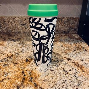 Kate Spade Travel Mug Glasses NWOT